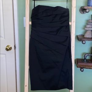 Black Strapless Dress